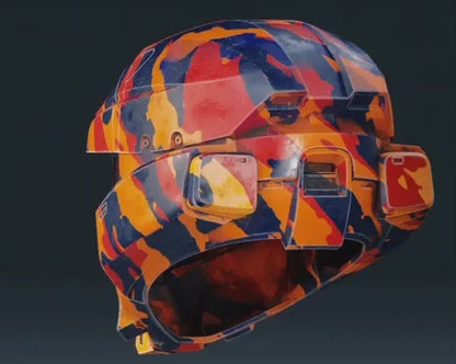 Custom Airsoft Ready Helmet